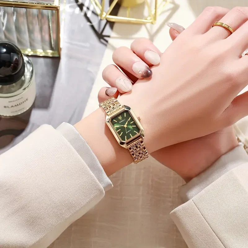 1PCS Fashion Women's Watch Luxury Trendy Versatile Quartz Watch Suitable for Daily Clothing Matching or As a Gift