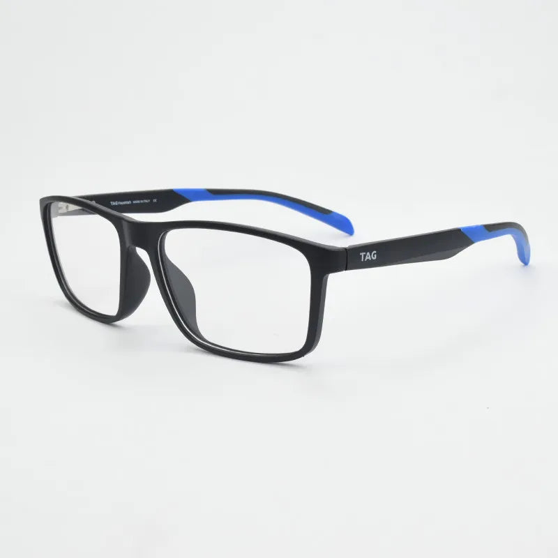 553 Ultralight Fashion Retro Square Glasses Frame Men TR90 Optical Prescription Women's Myopia Eyeglasses Frames motion Eyeglass