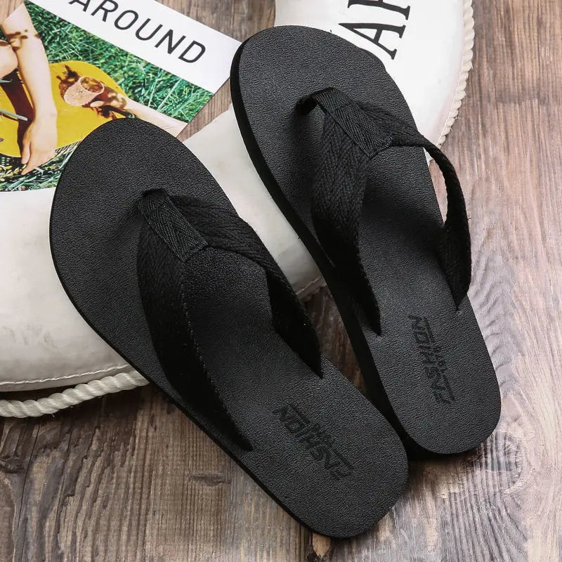 Mens Casual Flip Flops for Beach Volleyball, Yacht Trips and Effortless Summer Comfort Mens Cool Sandals