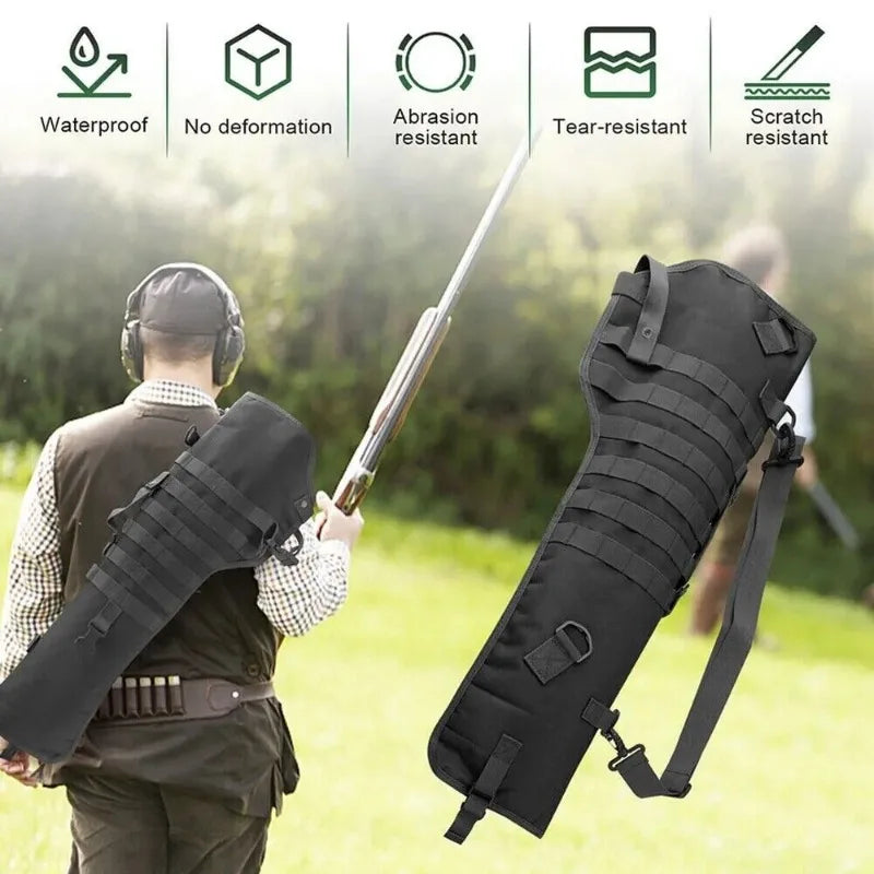 Hunting Rifle Gun Bag Shotgun Case Thick Padded 73cm Shotgun Handbag Scabbard With Shoulder Handbag Camping Outdoor Weapon Bag