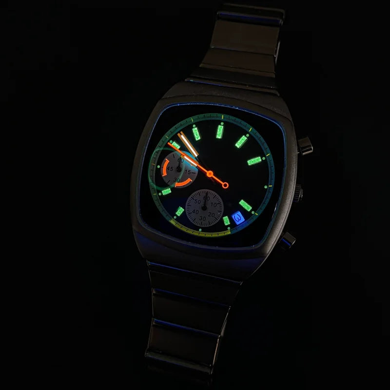 Square female field large dial high-end watch ladies brand authentic 2025 new light luxury niche art women's watch