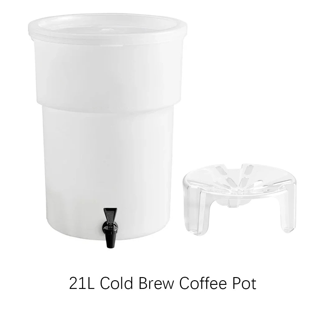Portable Cold Brew Coffee Pot 1.9L Large Capacity Ice Drip Coffee Filter Pot Tea and Coffee Cold Brew Pot