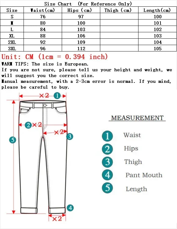 Male Hip-hop Trousers Pure Color Ripped Jeans Men Slim Long Pencil Pant Men Clothing High Quality Men Fashion Thin Skinny Jeans