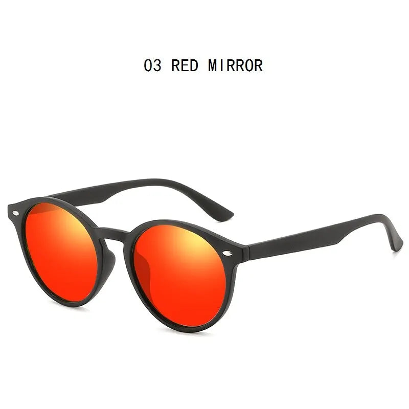 Fashion Round Polarized Sunglasses Women Men Classic Vintage Driving Travel Sun Glasses Circle Oval Brand Designer Eyewear UV400