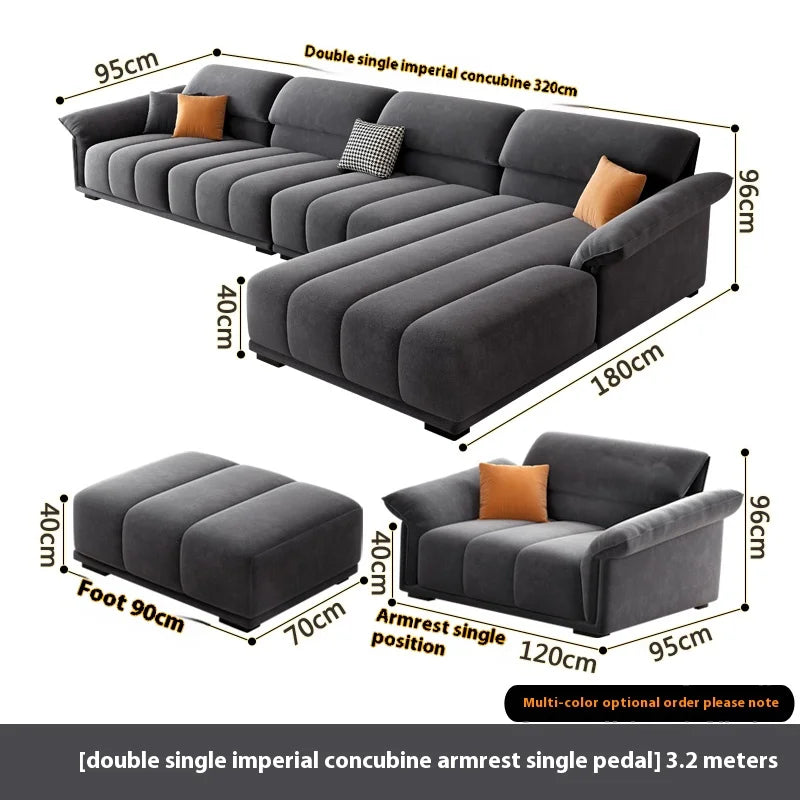 Luxury European Sofa Living Room Sectional Minimalist Modular Sofa Comfortable Lounge Divano Soggiorno Di Lusso Room Decor