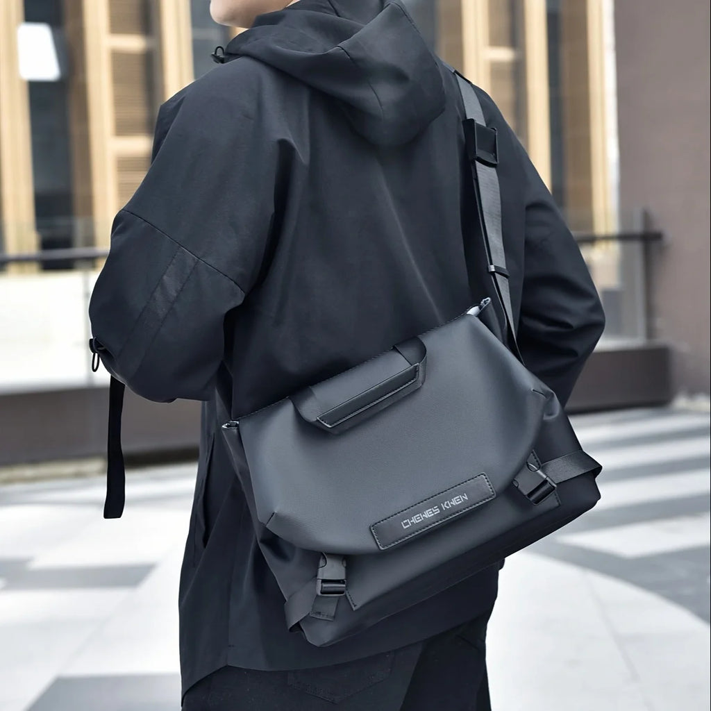2025 Men's Messenger Crossbody Shoulder Bags Men Small Sling Pack For Work Business Waterproof Oxford Packs Satchel Purse