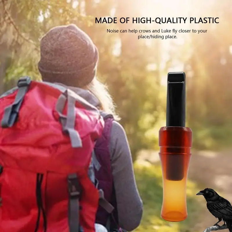Hunting Whistle Crow Call Decoy Crow Animal Simulate Sound Attract Wild G oose Turkey Shooting Supplies Outdoor Hunting Tools