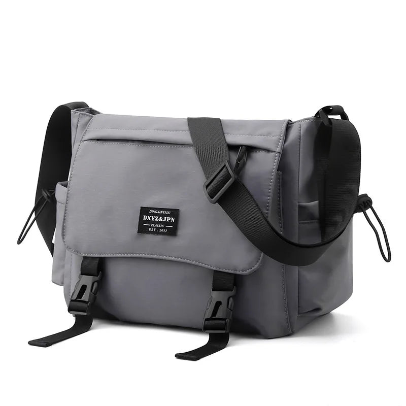 Men's Crossbody Bag Trendy Brand Workwear Style Trendy Single Shoulder Crossbody Bag Fashionable Mailman Bag for Men