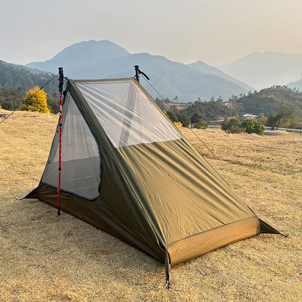 Lohascamping Outdoor breathable tent mosquito proof camping tent  Lightweight 900g with mesh for spring and summer hiking Tent