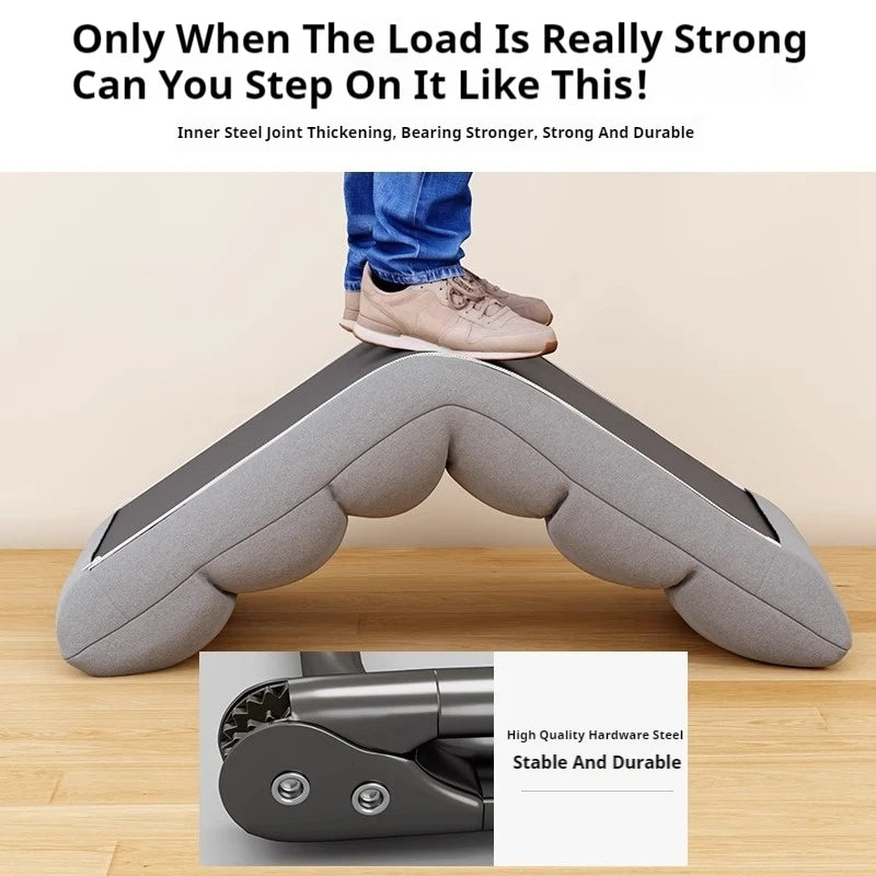 Lazy Person Sofa Single Bedroom Bay Window Tatami Folding Backrest In Bed Dormitory Sleepable And Reclining Small Sofa Cushion