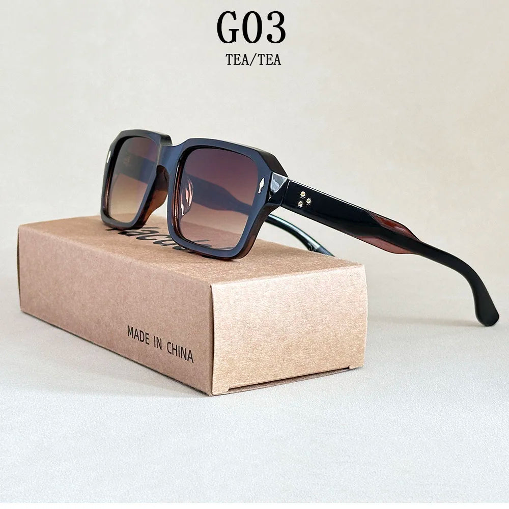 2025 Sunglasses Women Vintage Square Sunglass Men Square Fashion Glasses Lunette Soleil Femme Gafas De Sol Hombre Dropshipping