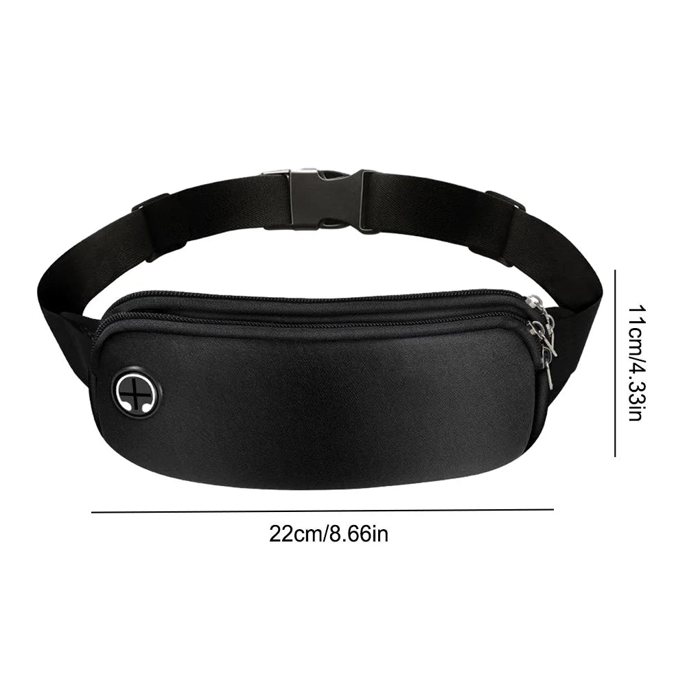 5 PCS Running Belt Waterproof for Men Women Phone Holder Running Waist Pack Waist Pouch for Walking Fitness Workout Exercise