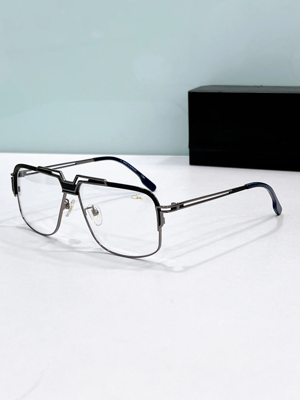 Original CCAZAL MOD9103 Trendy Gradient Driving Anti-Glare Men Sunglasses Classic Luxury Design Alloy Frame Women Couple Eyewear