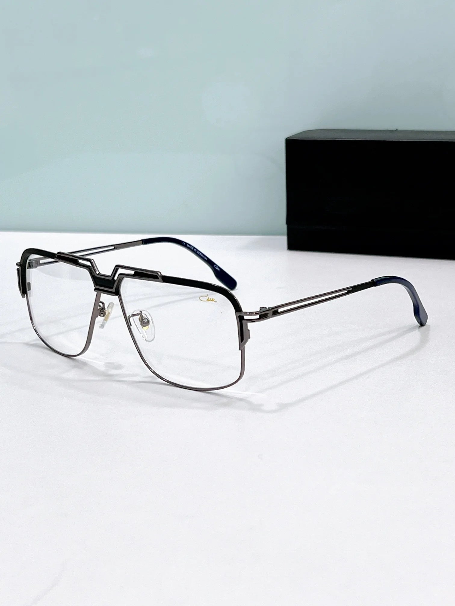 Original CCAZAL MOD9103 Trendy Gradient Driving Anti-Glare Men Sunglasses Classic Luxury Design Alloy Frame Women Couple Eyewear