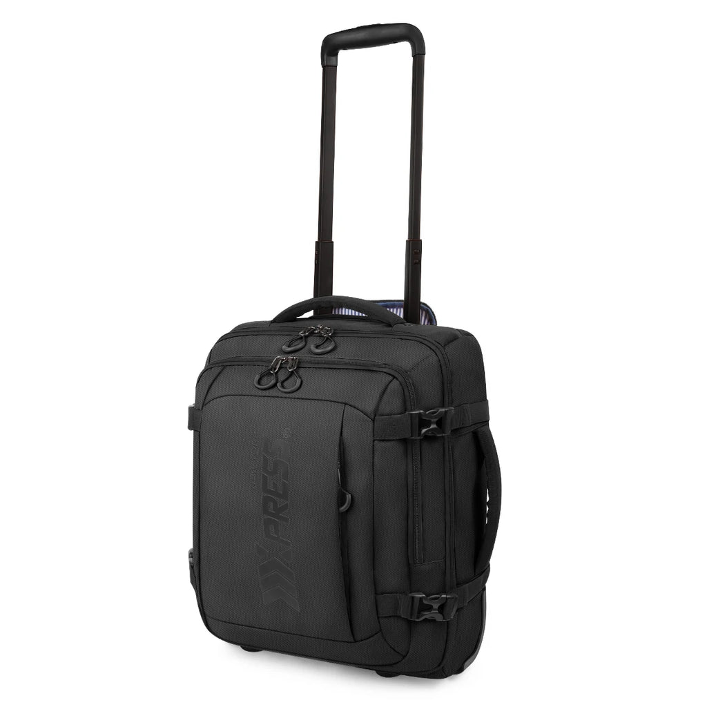 17" Carry On Luggage for Airplanes Lightweight Resistant Suitcase with Wheels for Business Trip & Short Distance Traveling