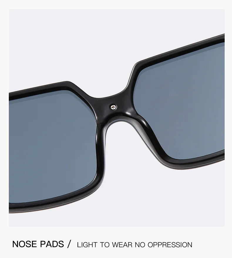 New Luxury Glamour Sunglasses for Women and Men Designer Famous Brand Glasses Square Stylish Trend Eyewear UV400