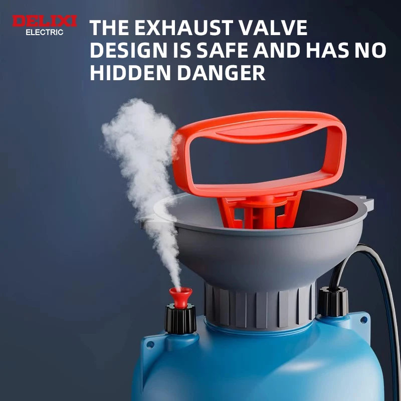 3/5/8L Agricultural Sprayer Water Pump Pressure Sprayer Adjustable Shoulder Strap  Manual Agricultural/Plant Irrigation Tool