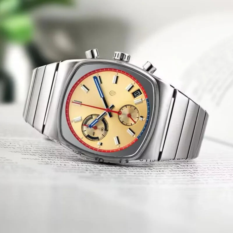 Square female field large dial high-end watch ladies brand authentic 2025 new light luxury niche art women's watch