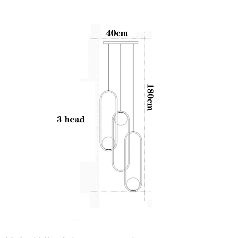 Modern home decor led lights pendant light lamps for living room Chandeliers for dining room hanging light indoor lighting