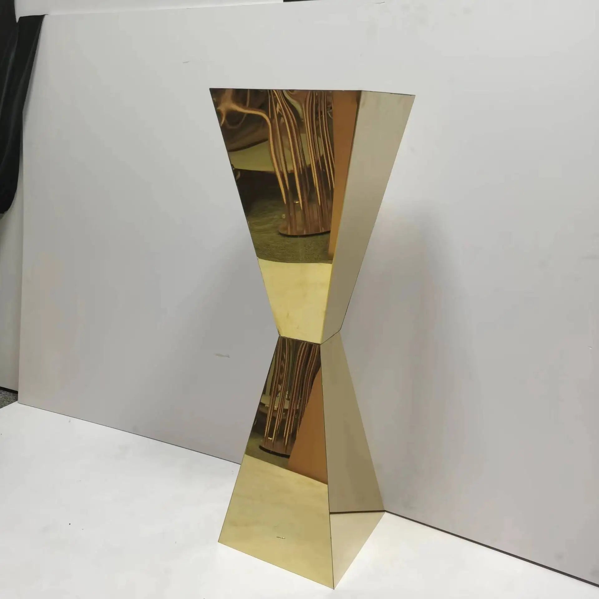 2/4/6/10pcs Stainless Steel Vases, Ideal Wedding Table Centerpieces & Party Decoration