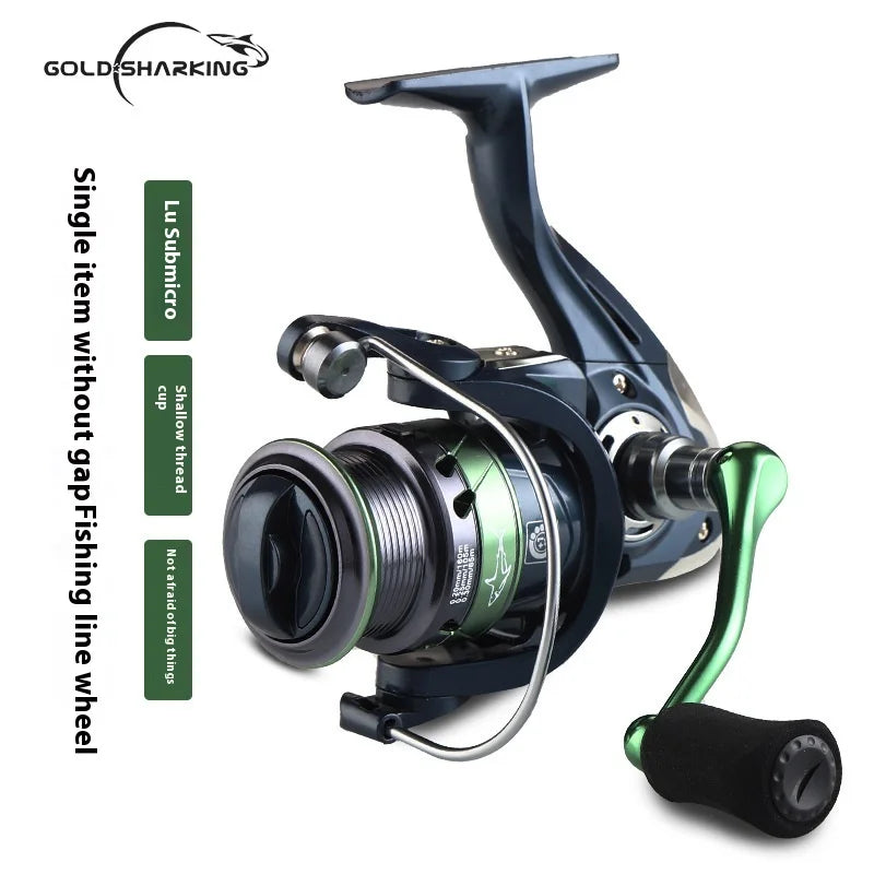 Golden Shark King Fish Line Wheel Single item No gap Road Asia Shallow Line Cup Fishing Line Wheel Road Asia Special