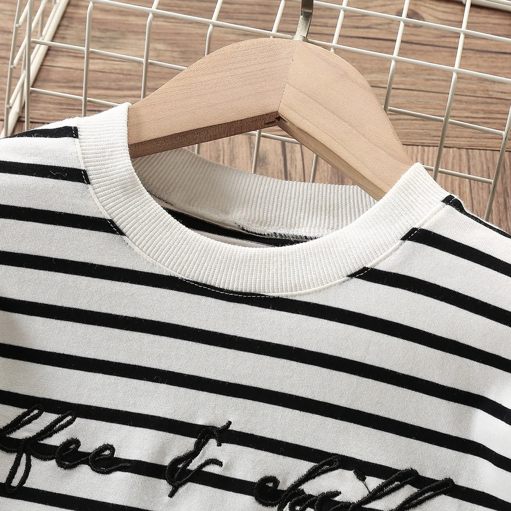 Baby White Shirts for Girls Sweatershirts Kids Outfits Cotton Teenagers Costumes Children Clothes Spring Autumn 6 8 10 12 Years