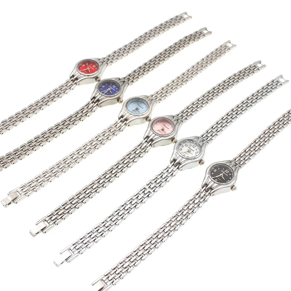 10pcs/Lot, Gold Watches Women Bracelet Watches Fashion Woman Watch Casual Dress Ladies Watch Female Clock Relogio Feminino