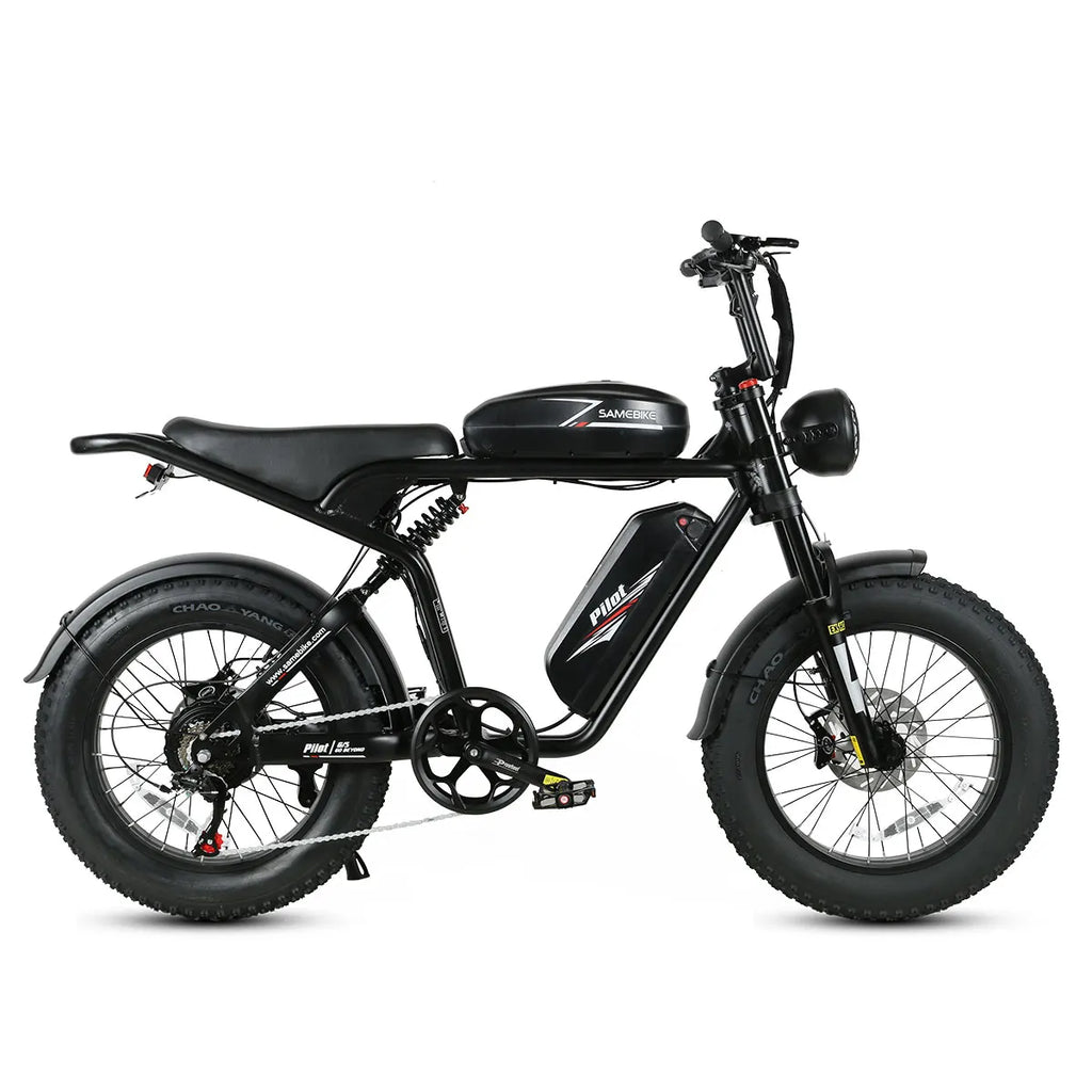 SAMEBIKE M20-III 20" Electric Mountain bike 2000W Dual motor 48V 32Ah E-bike Full Suspension Moped  45km/h offroad MTB