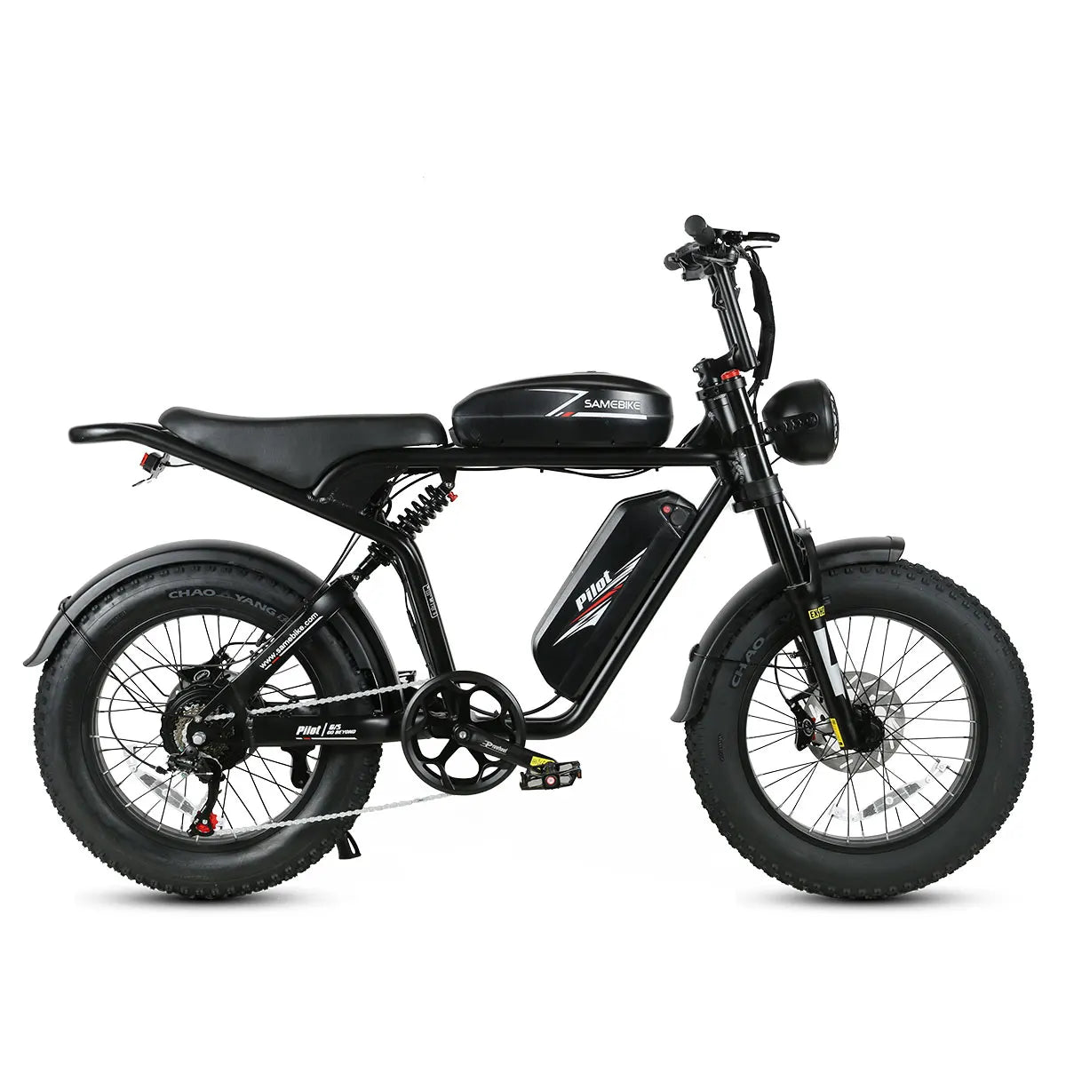 SAMEBIKE M20-III 20" Electric Mountain bike 2000W Dual motor 48V 32Ah E-bike Full Suspension Moped  45km/h offroad MTB
