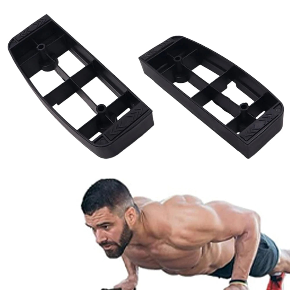 1Pair Aerobic Fitness Stepper Base Nonslip Cardio Pedal Exerciser Base Weight Bearing Training Accessory