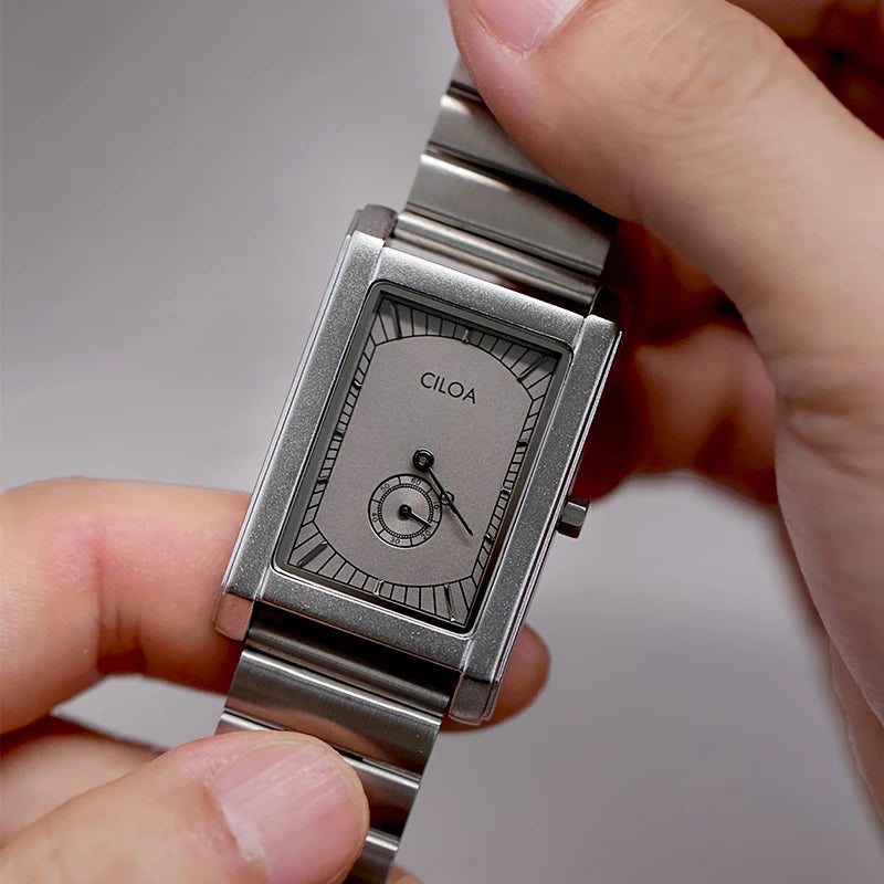 Tank square luxury brands watches for man quartz vintage watch men's automatic movement  mechanical male gifts men wristwatches