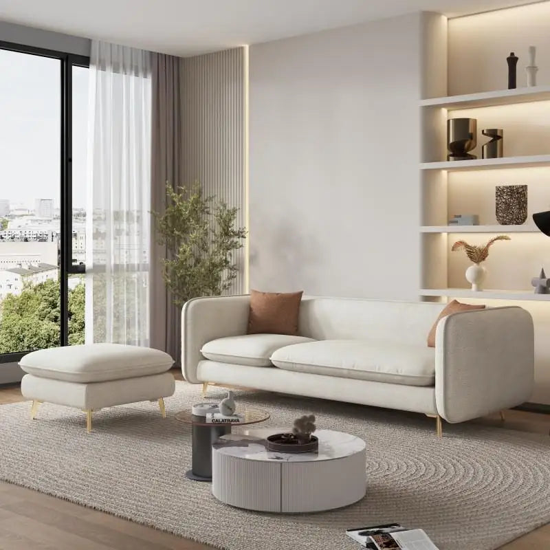 Relaxing Cheap Living Room Sofas Minimalist Office Recliner Luxury Sofas Individual Designer Modern Wood Divano Home Furniture