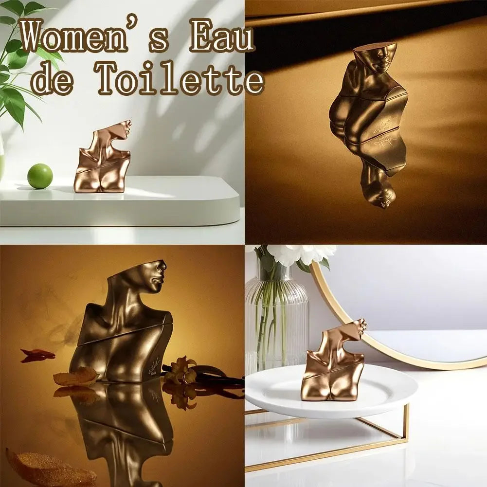 100ml Woman Perfume Lasting Vanilla Fragrance Eau De Parfum Amber Bronze Toilette Beauty Oriental Notes Romantic Perfumes