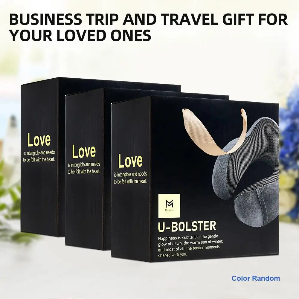 3 Piece ABS Hardshell Luggage Set 20 24 28 Inch Black Double Spinner Wheels with Travel Pillow Set for Business Leisure Vacation