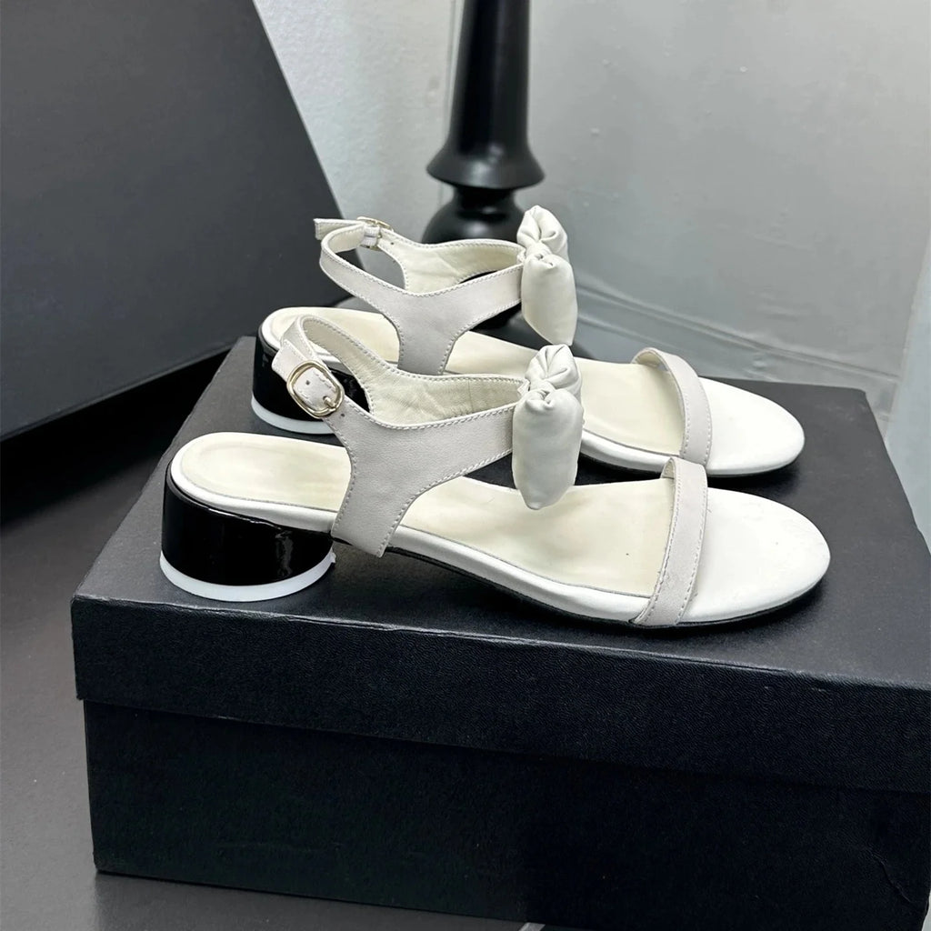 New Shoes Women Size35-41 Genuine Leather Sandals Super High Heels Wedges Flat Platform Pumps Designer Shoes Zapatillas De Mujer