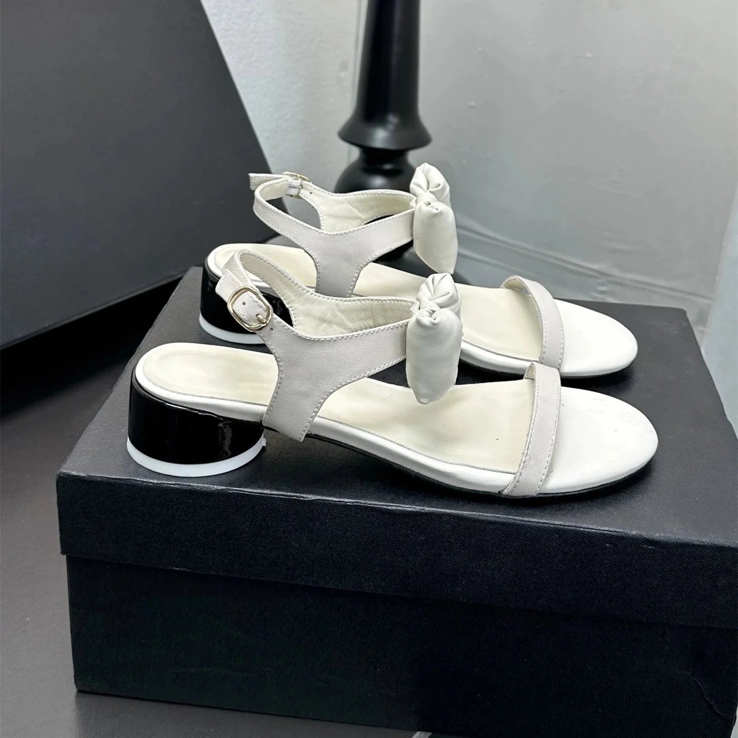 New Shoes Women Size35-41 Genuine Leather Sandals Super High Heels Wedges Flat Platform Pumps Designer Shoes Zapatillas De Mujer