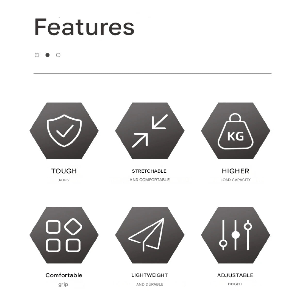 Lightweight Foldable Trekking Pole with Rubber Tip, 4-Section Adjustable Hiking Stick, Non-Slip Design for Hiking, Walking & Out