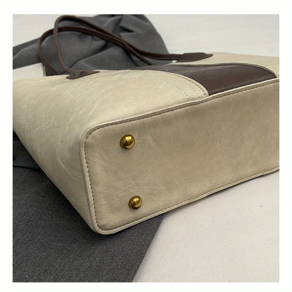 large capacity women's Tote bag, fashion trend shoulder bag crossbody bag, versatile commuter bag, suitable for daily commuting