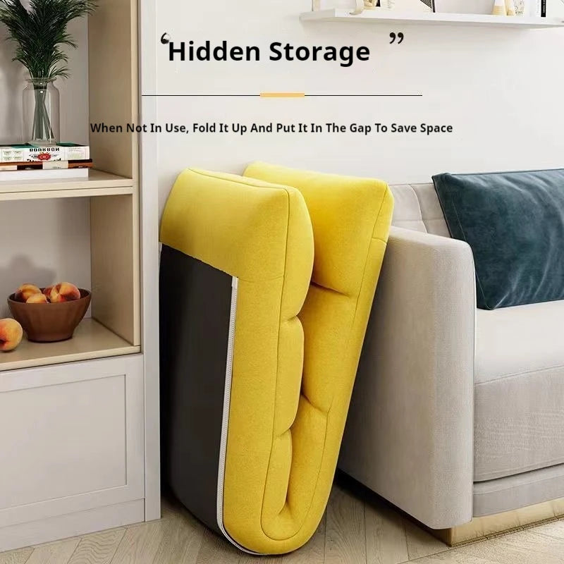 Lazy Person Sofa Single Bedroom Bay Window Tatami Folding Backrest In Bed Dormitory Sleepable And Reclining Small Sofa Cushion
