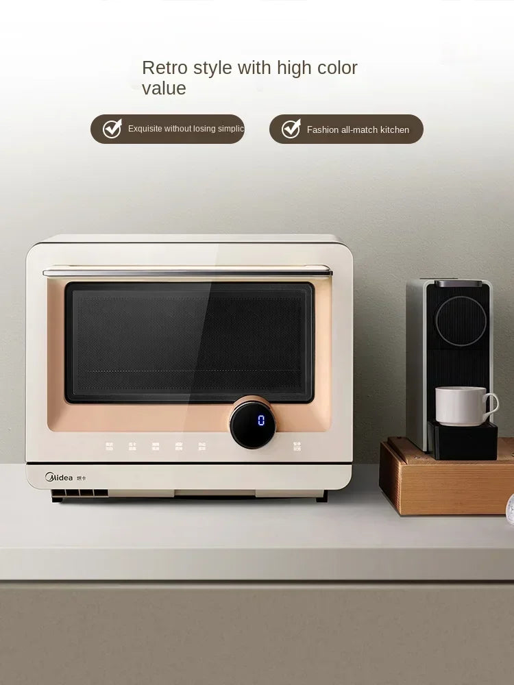 220V Midea Micro Steaming and Baking Integrated Household Intelligent Multi functional Variable Frequency Microwave Oven AD