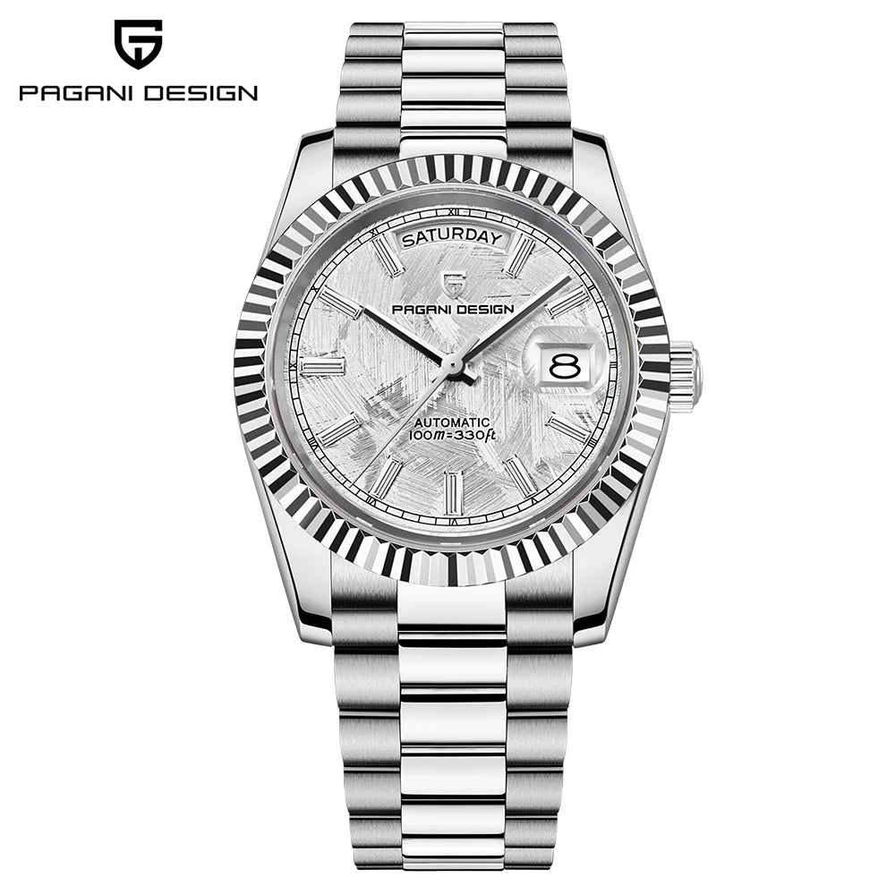 PAGANI DESIGN 2025 DD40 Men's Watches Luxury Automatic Watch Men AR Sapphire Glass Mechanical Wristwatch Men 10Bar Japan NH36A