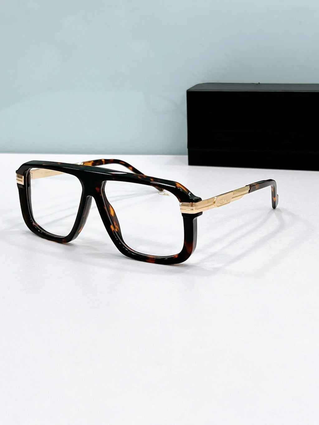 New Arrival ORIGINALCAZAL MOD8050 Classic Polarized Gradient Men Eyewear Tortoise Acetate+Alloy Frame Luxury Women Sunglasses