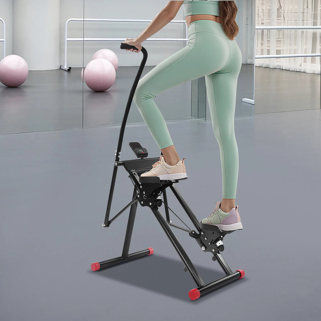 3 Gears Stair Stepper for Stair-climbing Exercises, Vertical Exercise Climber for Full-Body Workout, Stair Stepper for Home Gym