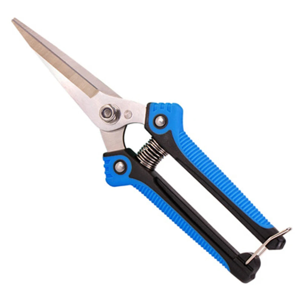 Pruning Shears Scissors Heavy Duty Stainless Steel Ultra Sharp Hand Pruner Scissors For Garden Harvesting Fruits Vegetable Tools