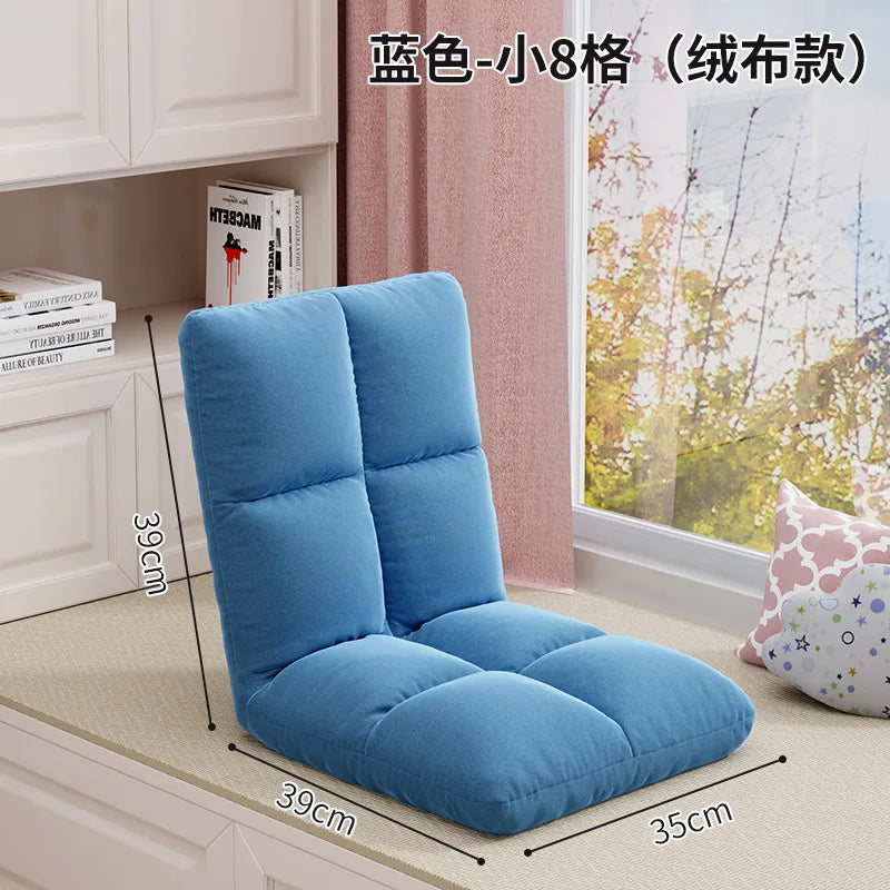 Lazy Person Sofa Single Bedroom Bay Window Tatami Folding Backrest In Bed Dormitory Sleepable And Reclining Small Sofa Cushion