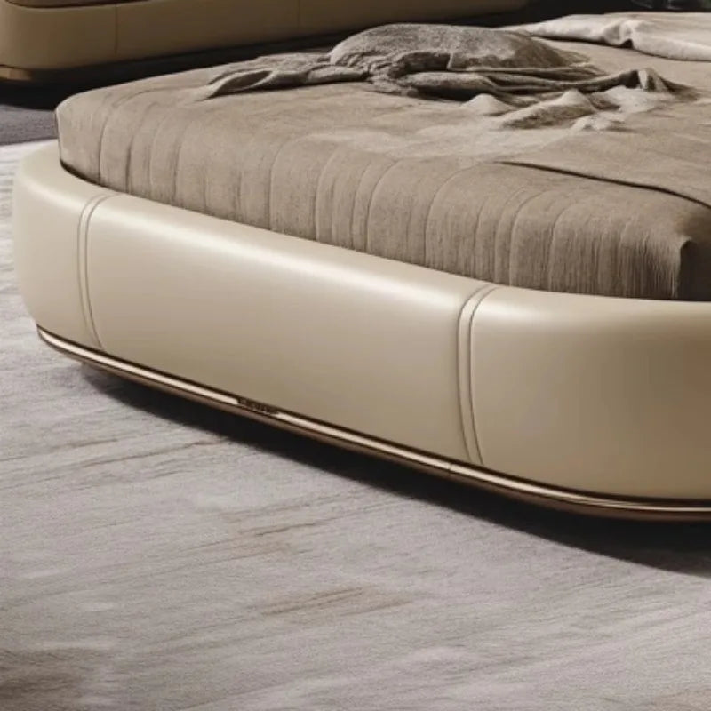 Trendy Wedding Bed Frame Superior Quality European Comfort Stylish Design Luxe Bedroom Camas De Dormitorio Lit Home Decoration