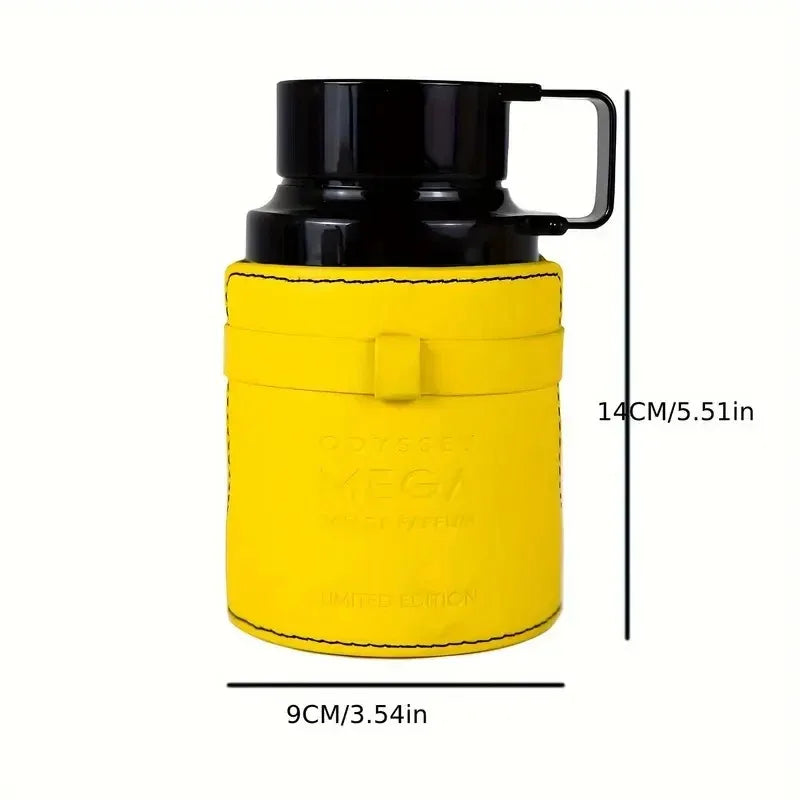 Armaf Odyssey Mega Man Eau de Parfum Spray 100ml Original Arab Perfumes Lasting Woody Aromatic Perfume Cologne for Men Makeup