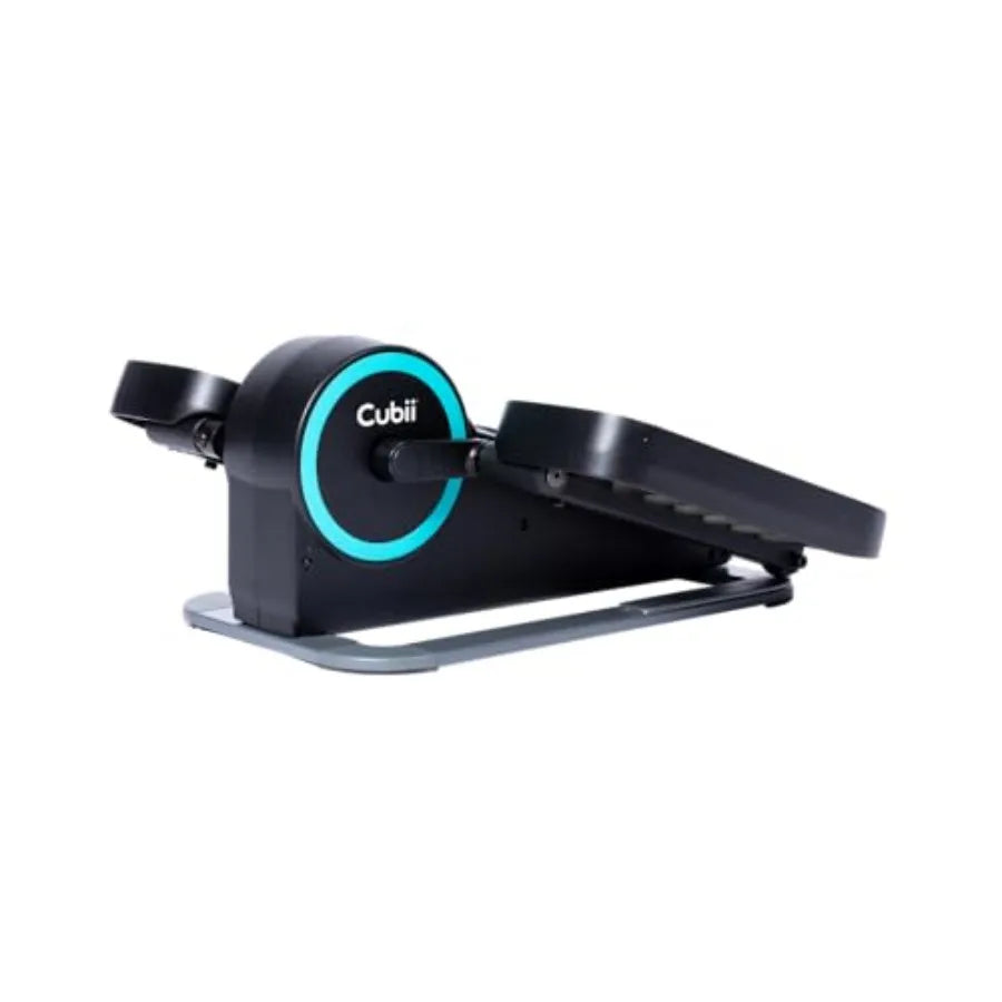 Under Desk Elliptical Bike Pedal Exerciser Portable Seated Elliptical Machine W/Adjustable Workout Levels - Adult to Seniors