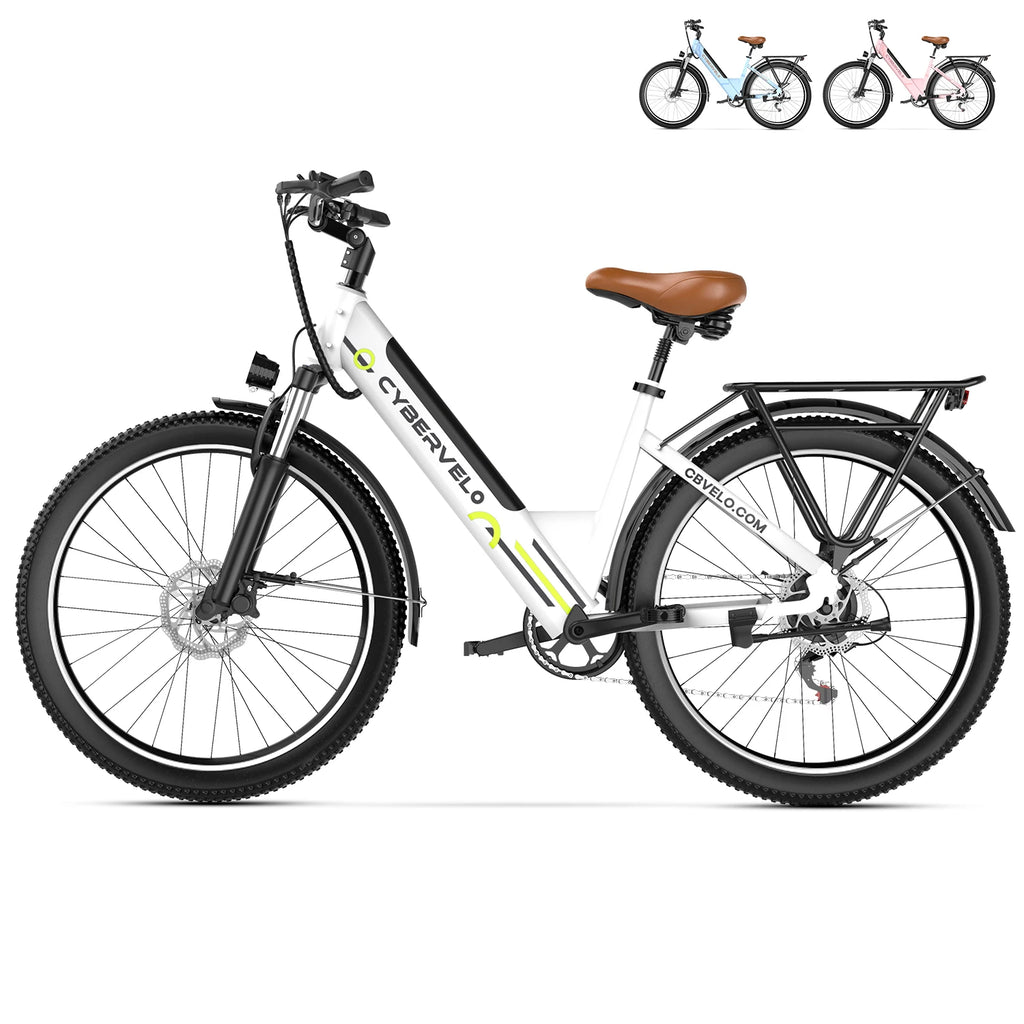 26" Electric E Bike with 7-Speed,1000 Peak Electric Bike for Adults,up 80 Miles Removable Battery Ebike, Adult Electric Bicycles