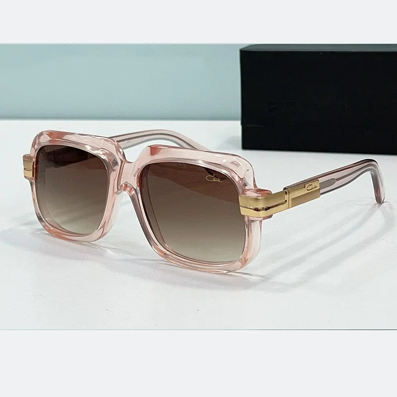 Original ACAZAL MOD6073 Retro Luxury Design Acetate Frame Men Sunglasses Trendy Top Quality Casual Stylish Women Couple Eyewear